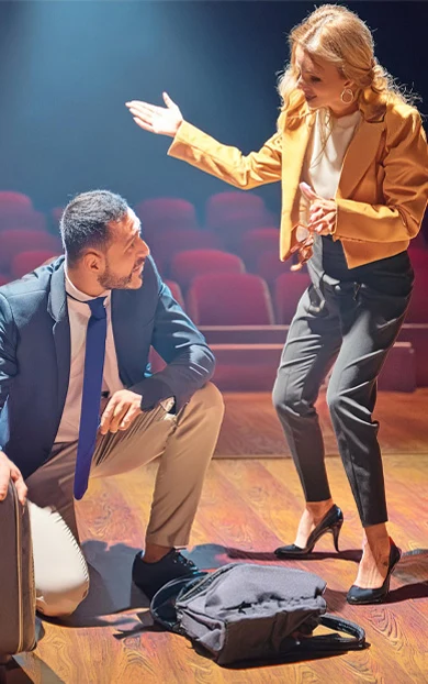 Naufrage en coulisses ou Un slip pour deux
