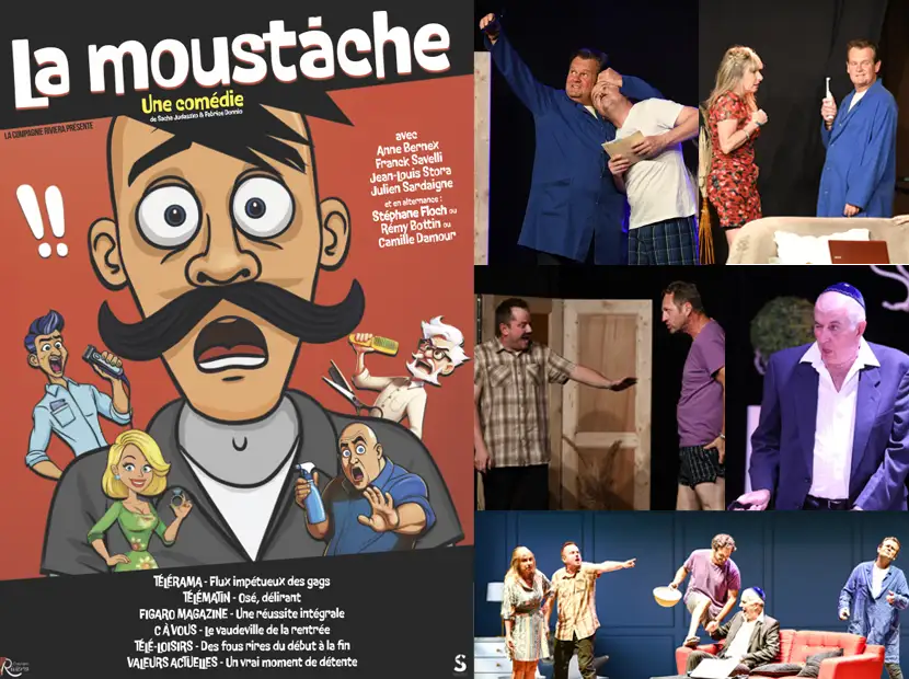 Comédie la moustache